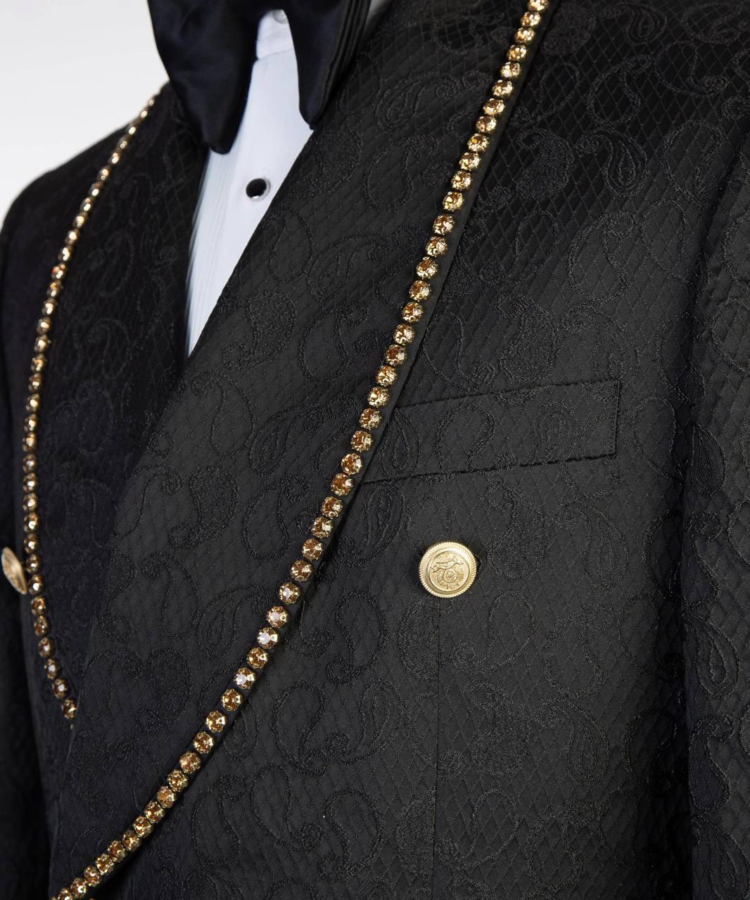 Jewelry Ornament Tuxedo – Black/Gold XVIII – view 3