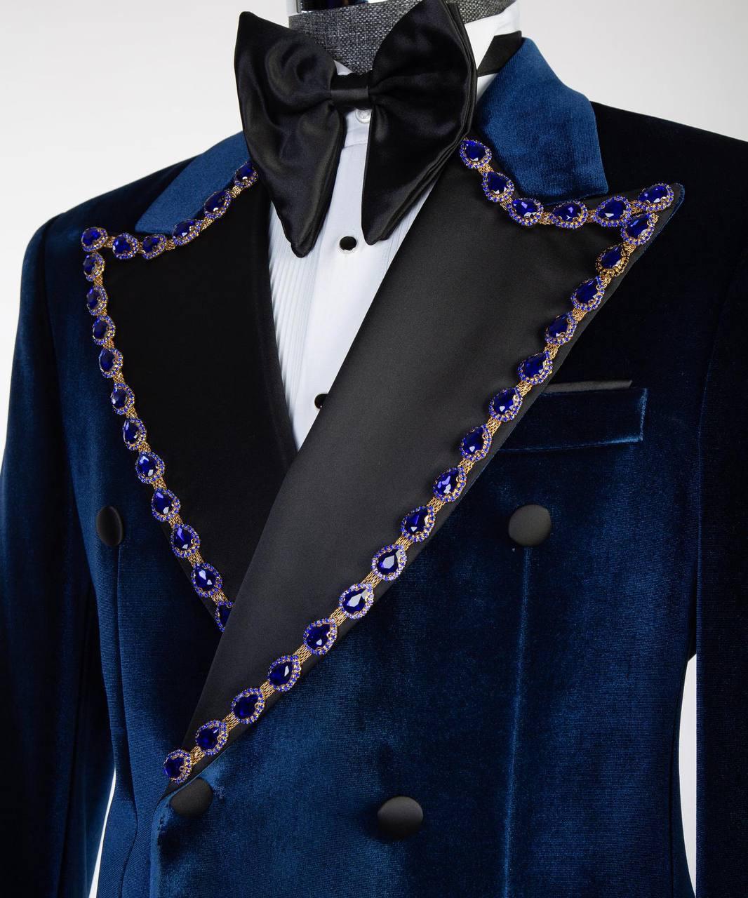 Jewelry Ornament Tuxedo – Black/Gold XIV – view 4
