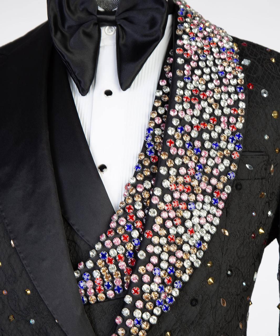 Jewelry Ornament Tuxedo – Black VII – view 5