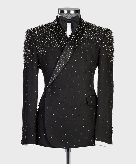 Jewelry Ornament Tuxedo Black VI