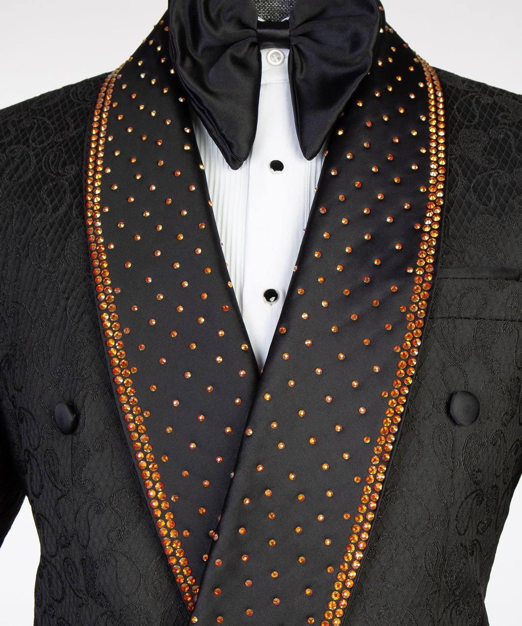 Jewelry Ornament Tuxedo – Black/Gold XIII – view 5
