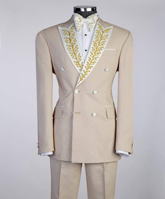 Jewelry Ornament Tuxedo Cream Gold