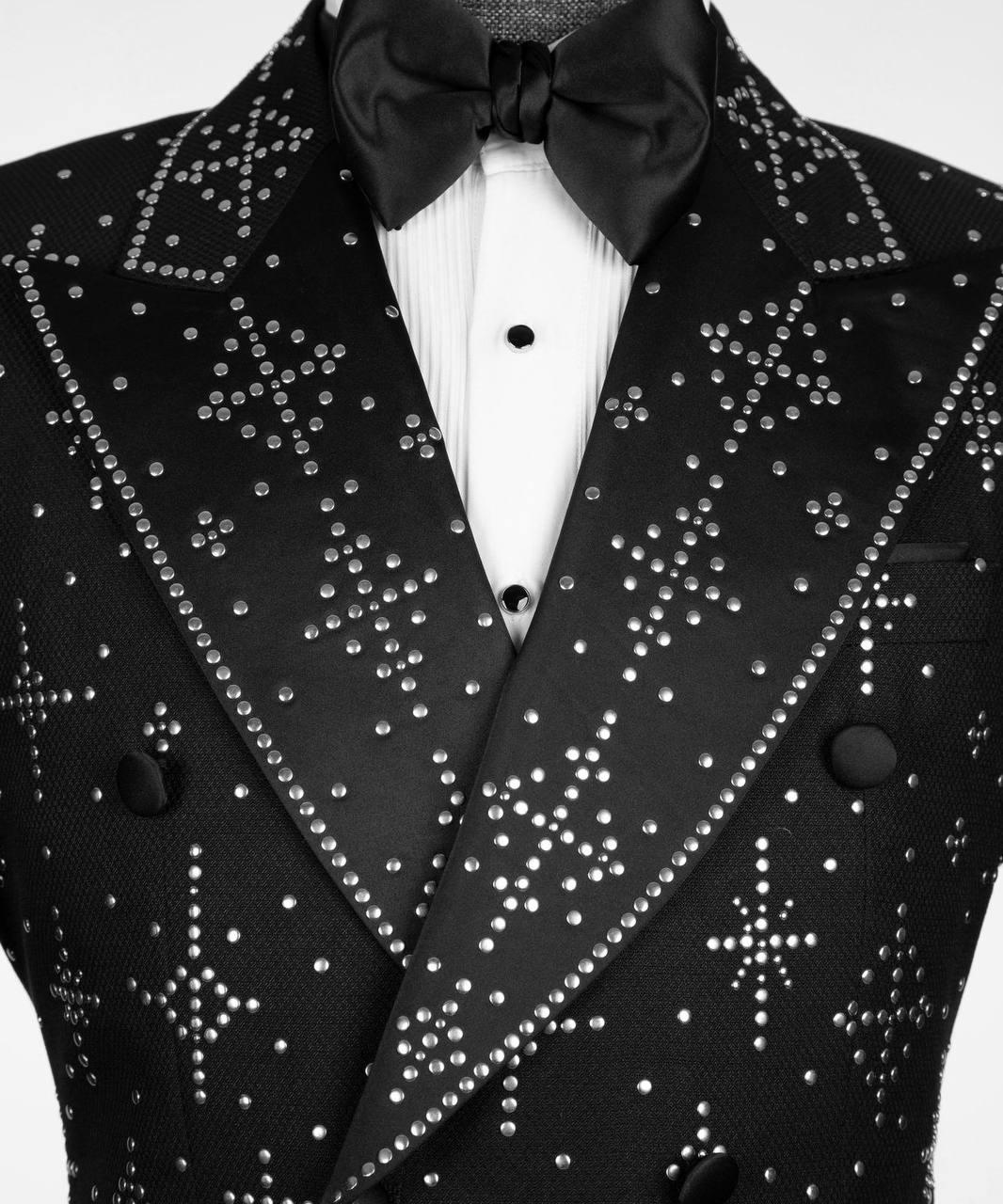 Jewelry Ornament Tuxedo – Black/Gold VIII – view 5