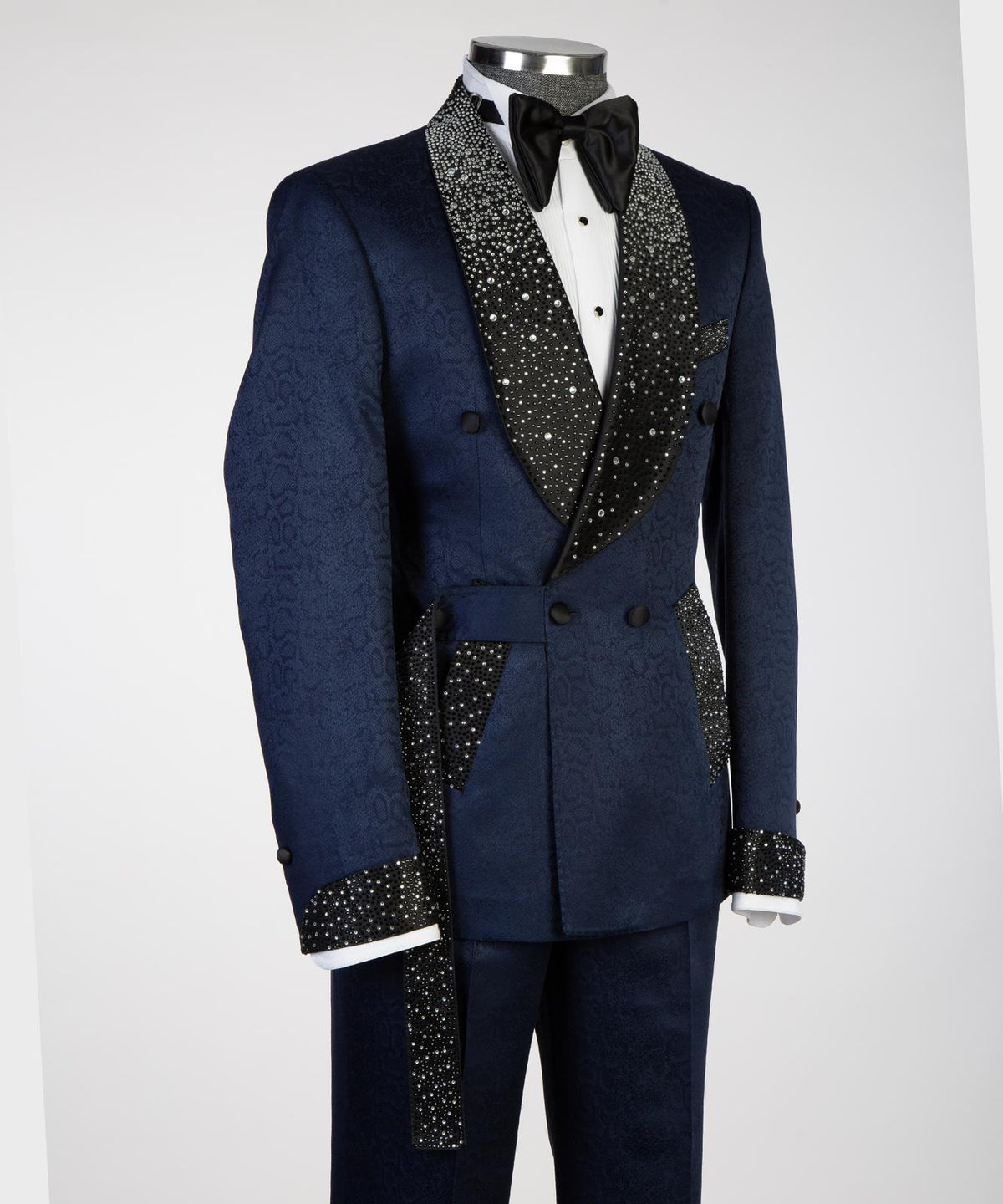 Jewelry Ornament Tuxedo – Navy Blue III – view 3