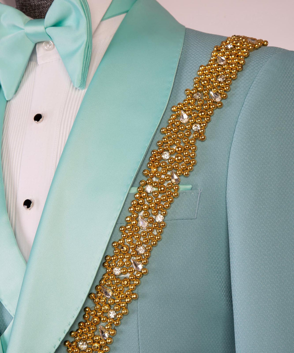 Jewelry Ornament Tuxedo – Blue II – view 3