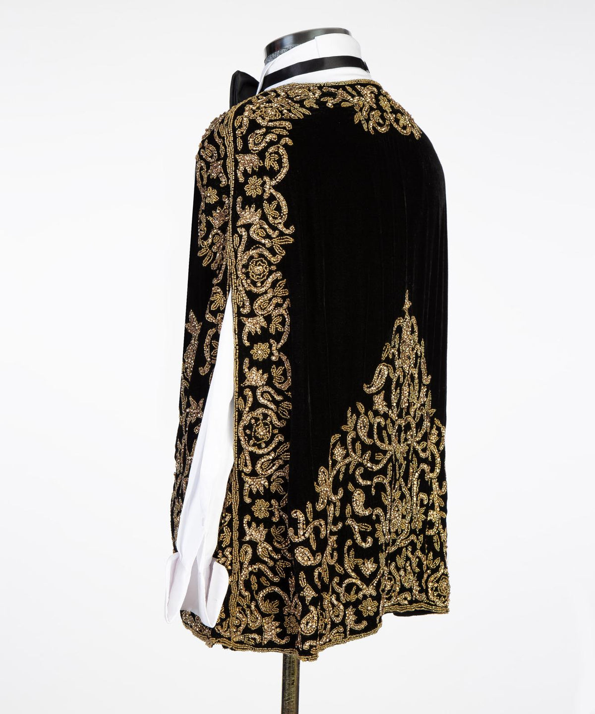 Jewelry Ornament Tuxedo – Black/Gold Embroidered II – view 3