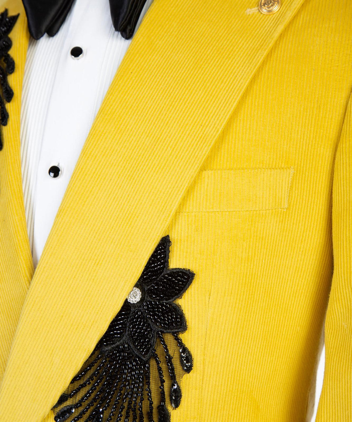 Jewelry Ornament Tuxedo – Yellow I – view 4