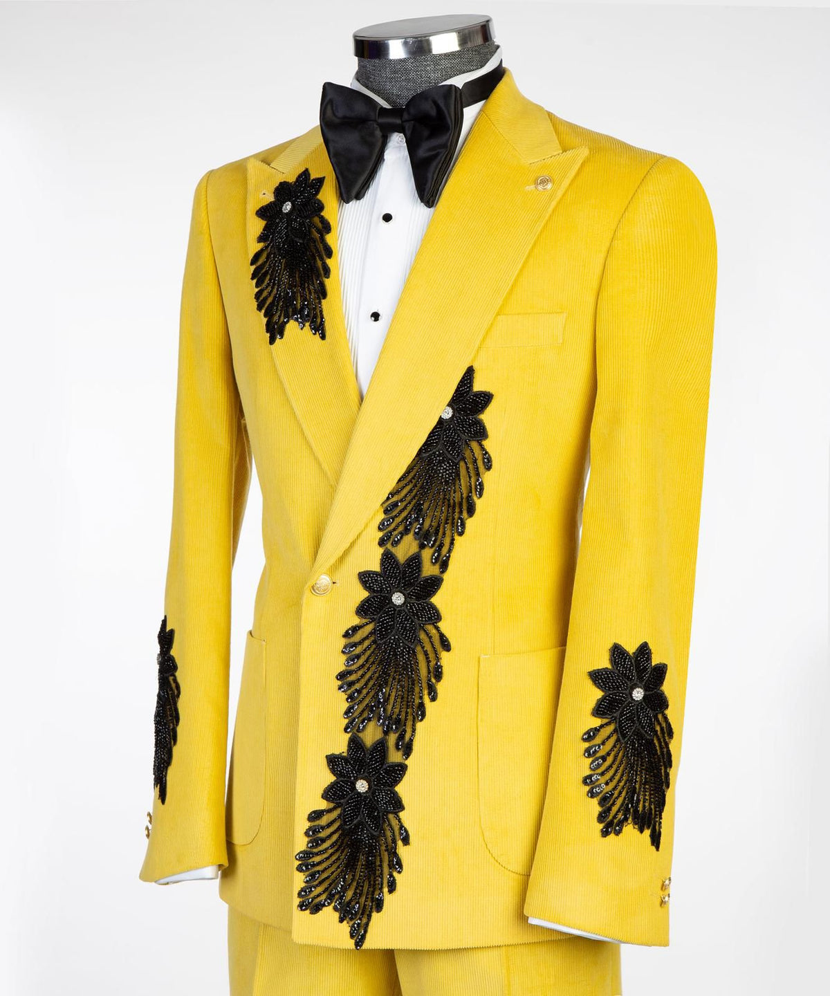 Jewelry Ornament Tuxedo – Yellow I – view 3