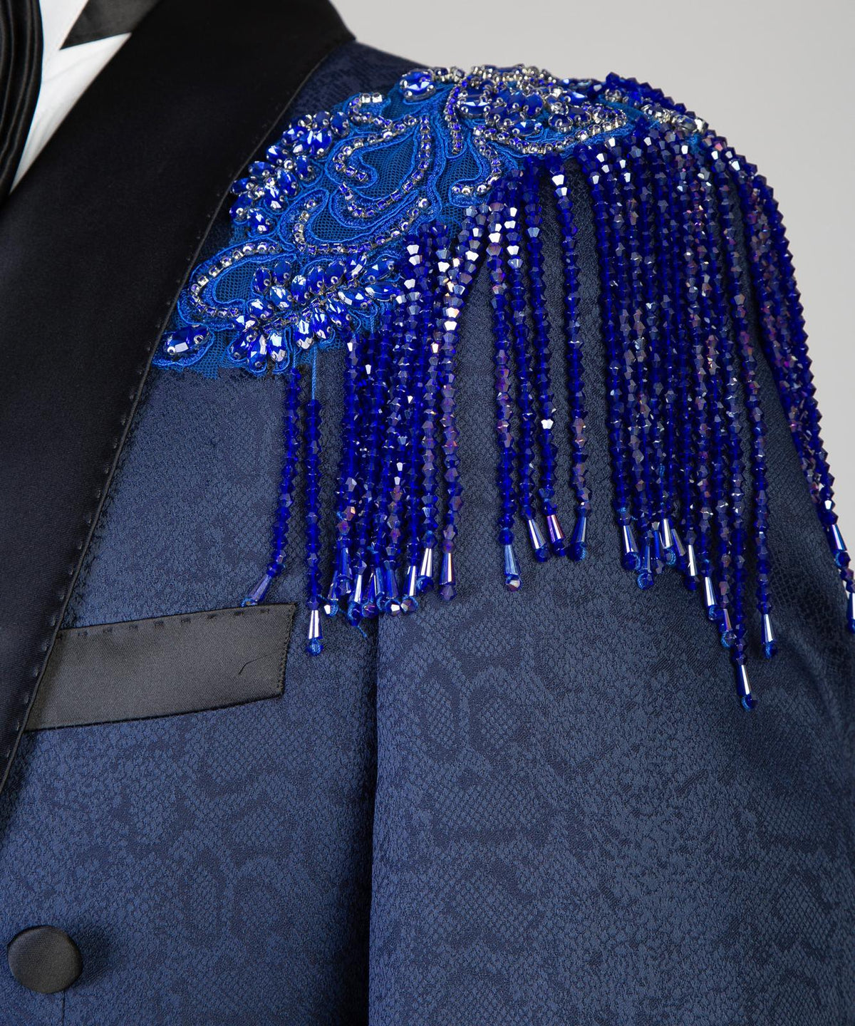Jewelry Ornament Tuxedo – Blue – view 3