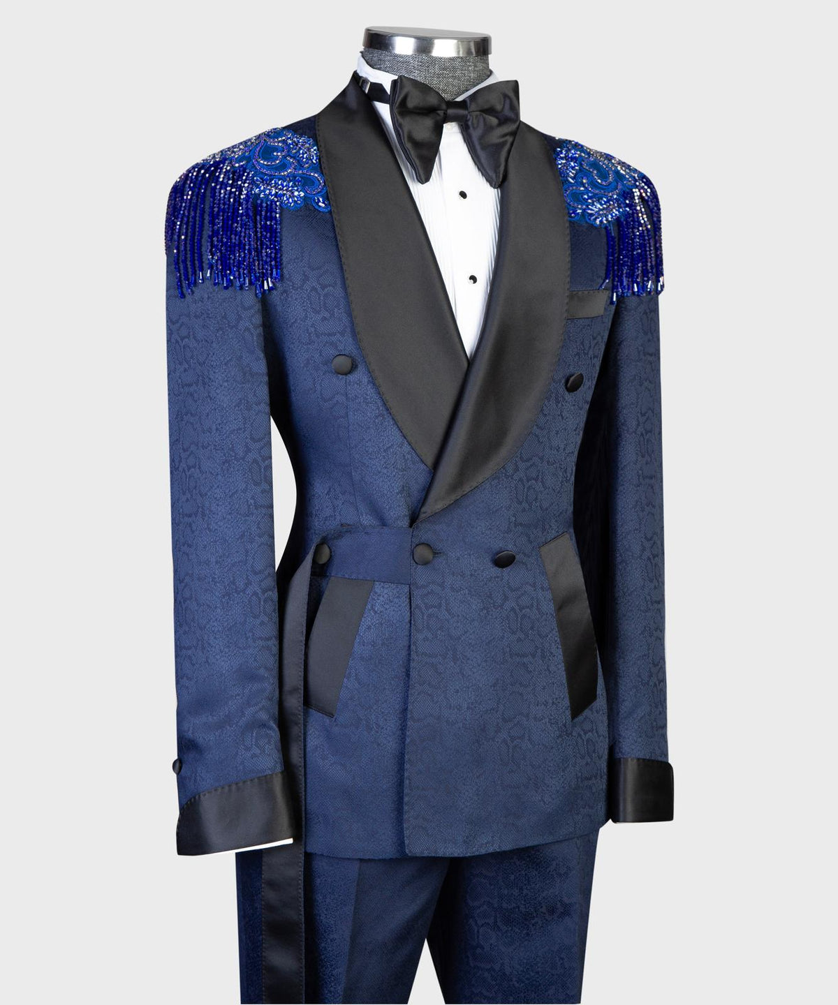 Jewelry Ornament Tuxedo – Blue – view 2