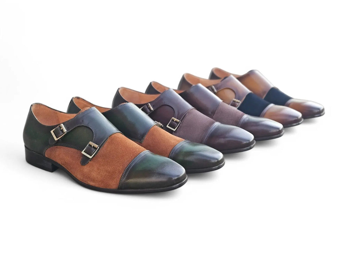 Cap Toe Double Monk