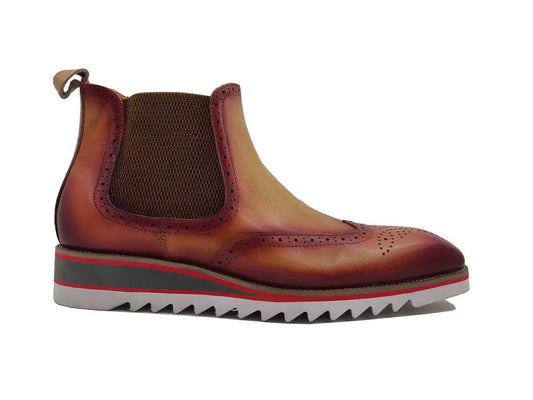 Leather Chelsea Boot With Lightweight Sole