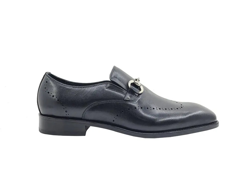 Leather Sole Horsebit Loafer