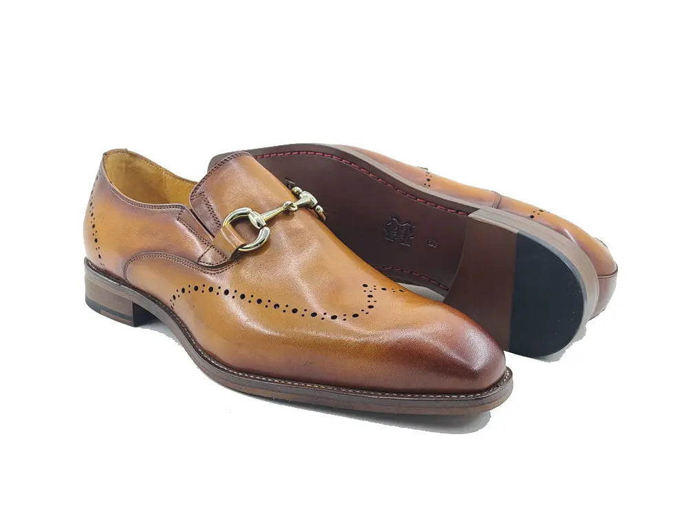 Leather Sole Horsebit Loafer