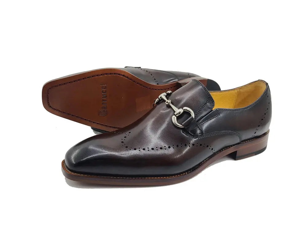 Leather Sole Horsebit Loafer