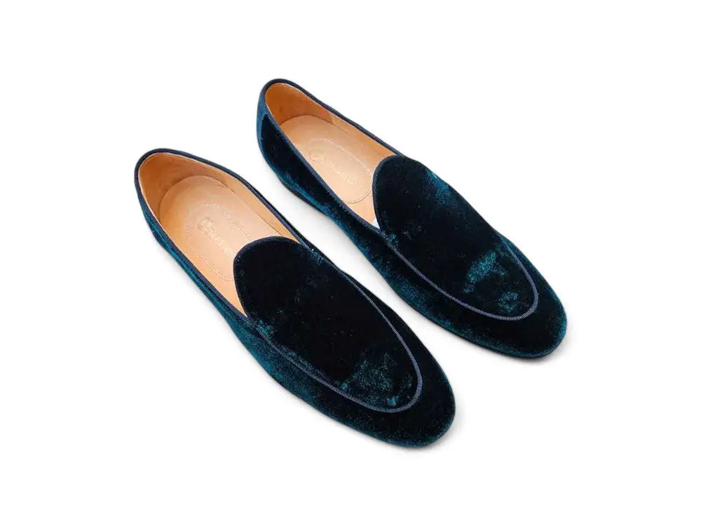 Men's Velvet Prom Shoe