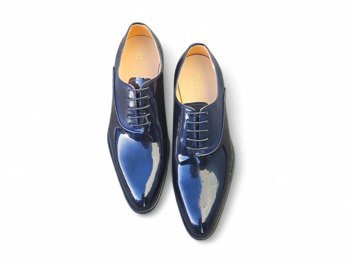 Mix Media Patent Leather Oxford