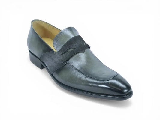 Mixed Media Modern Penny Loafer