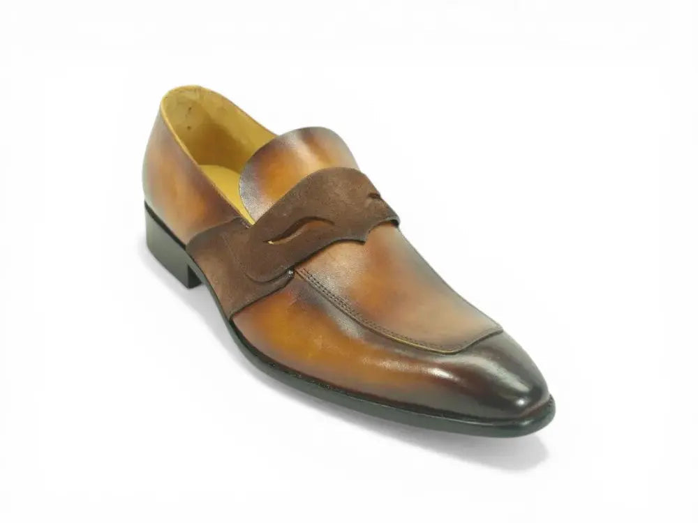 Mixed Media Modern Penny Loafer