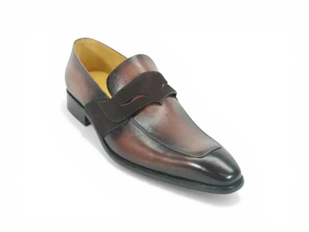 Mixed Media Modern Penny Loafer