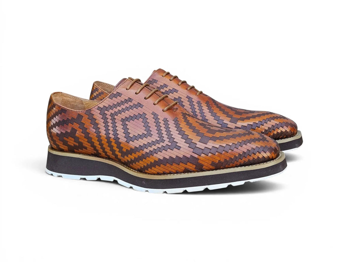 Mosaic Leather Oxford