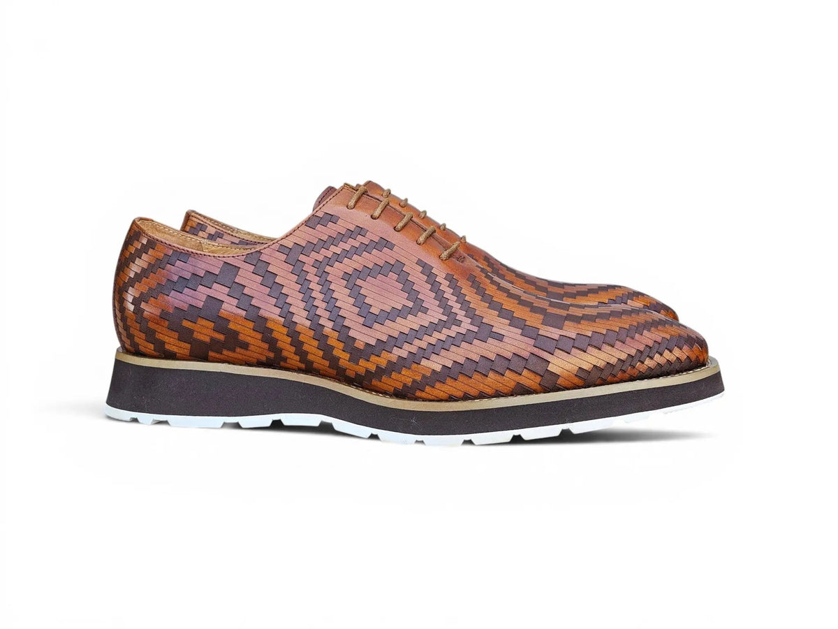 Mosaic Leather Oxford