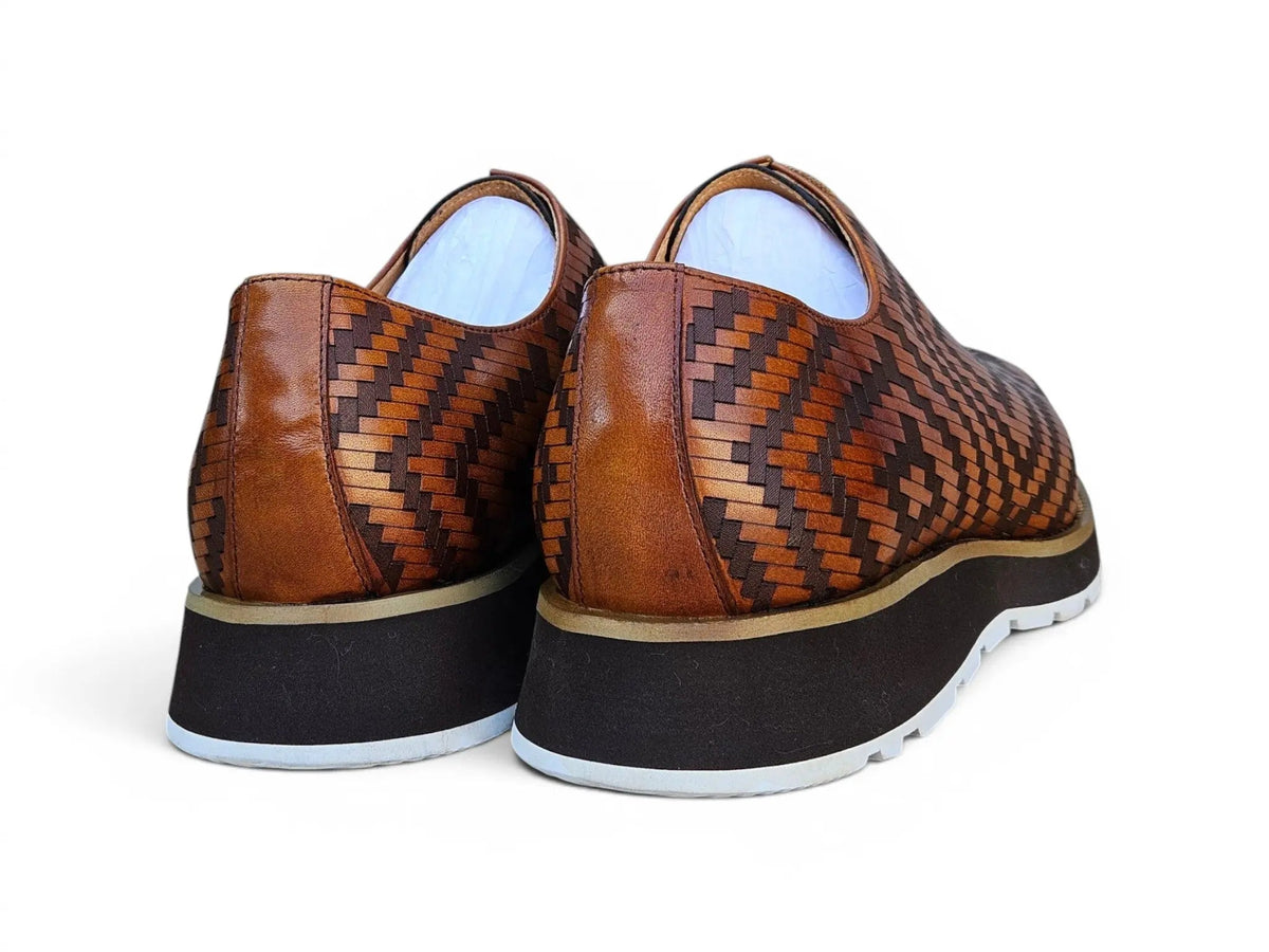 Mosaic Leather Oxford