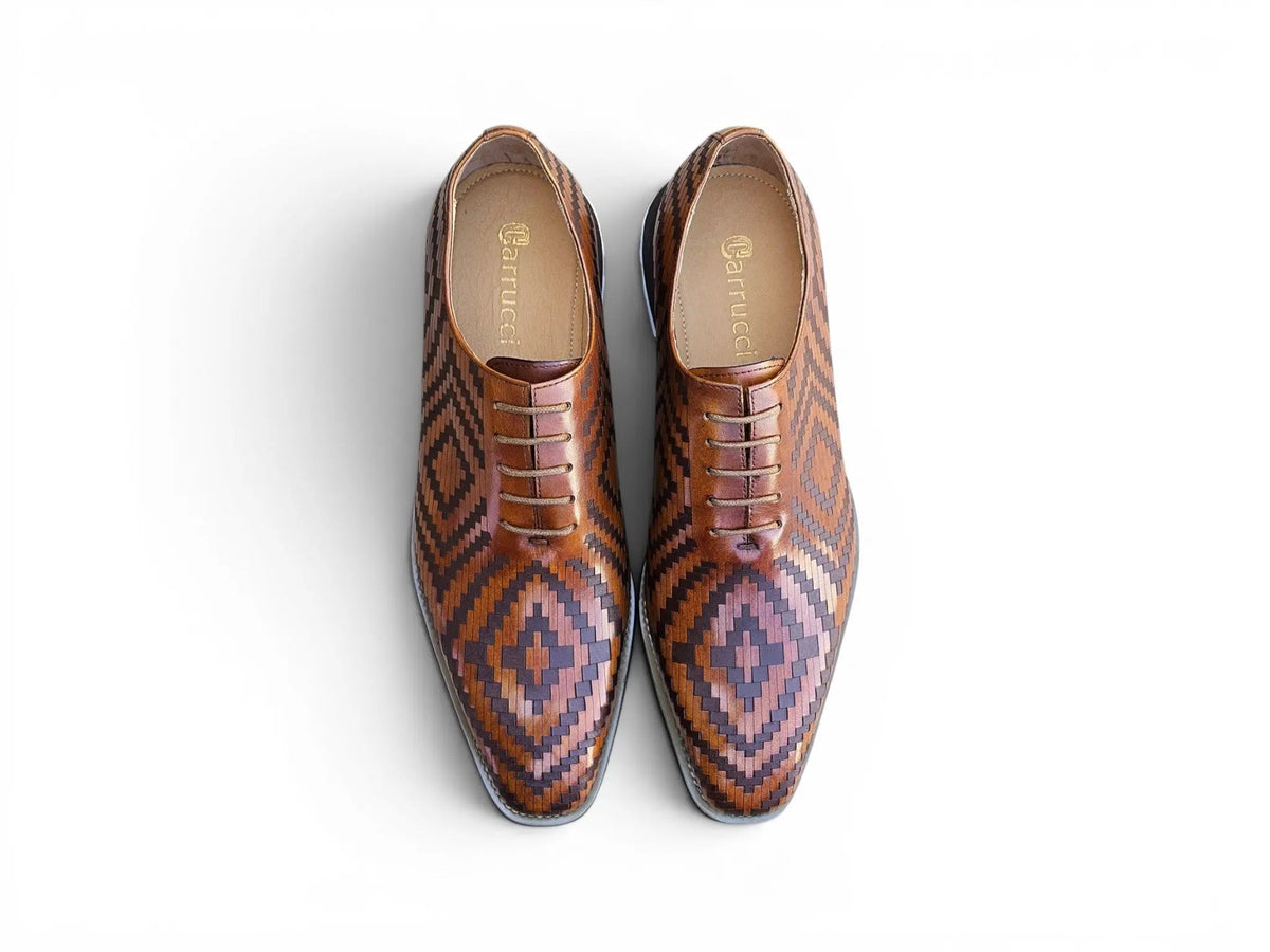Mosaic Leather Oxford