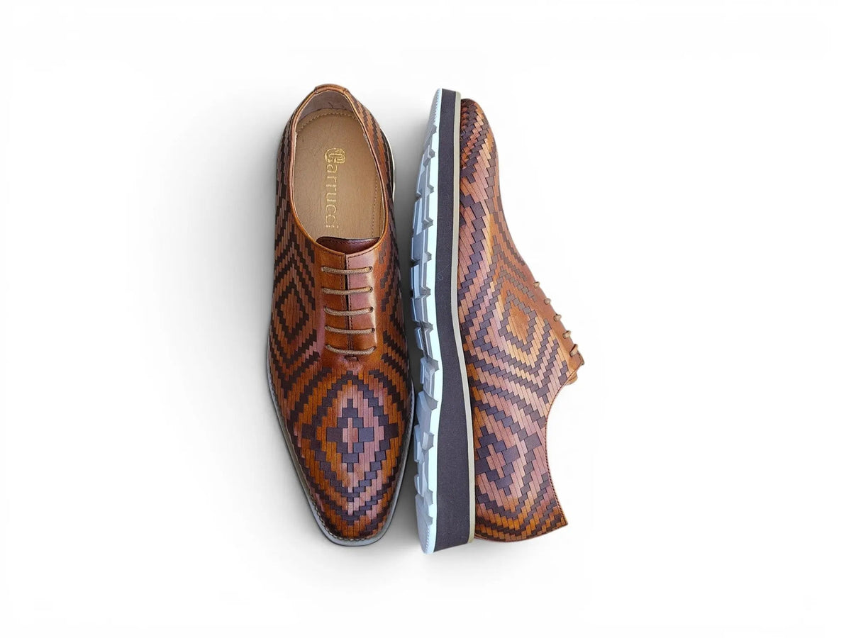 Mosaic Leather Oxford