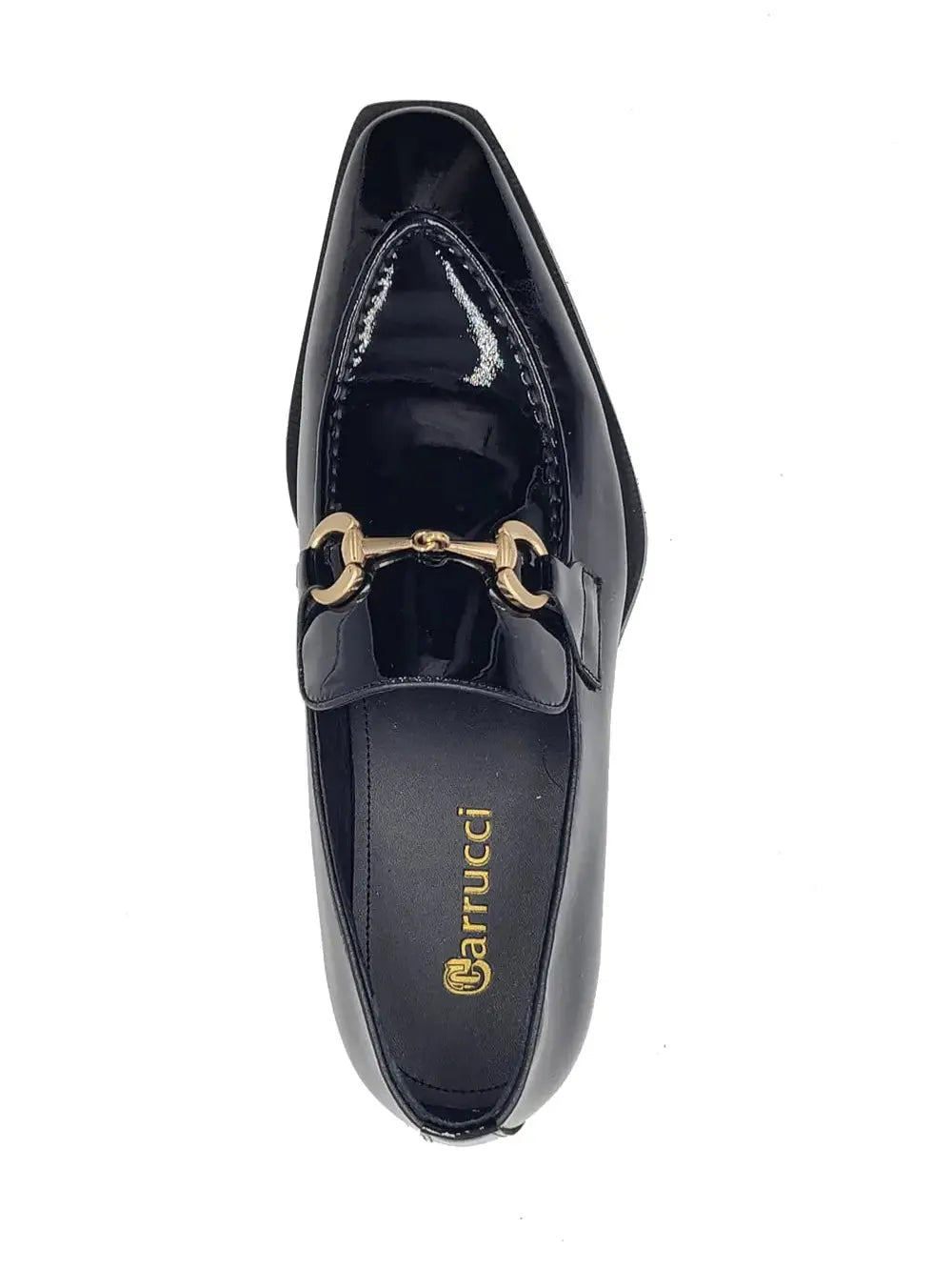 Patent Leather Buckle Loafer