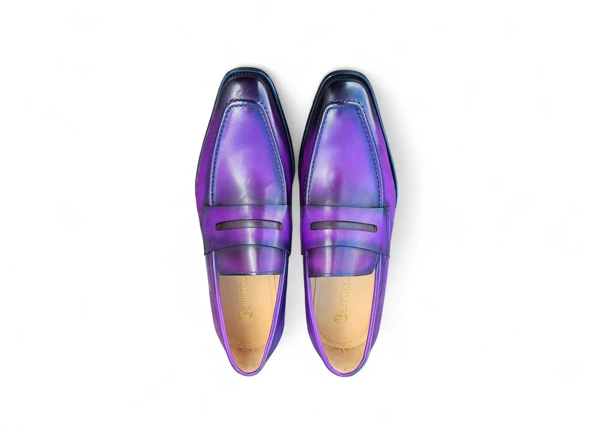 Patina Finished Penny Loafer