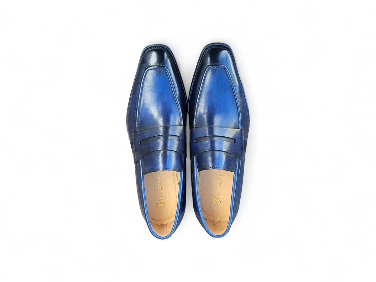 Patina Finished Penny Loafer