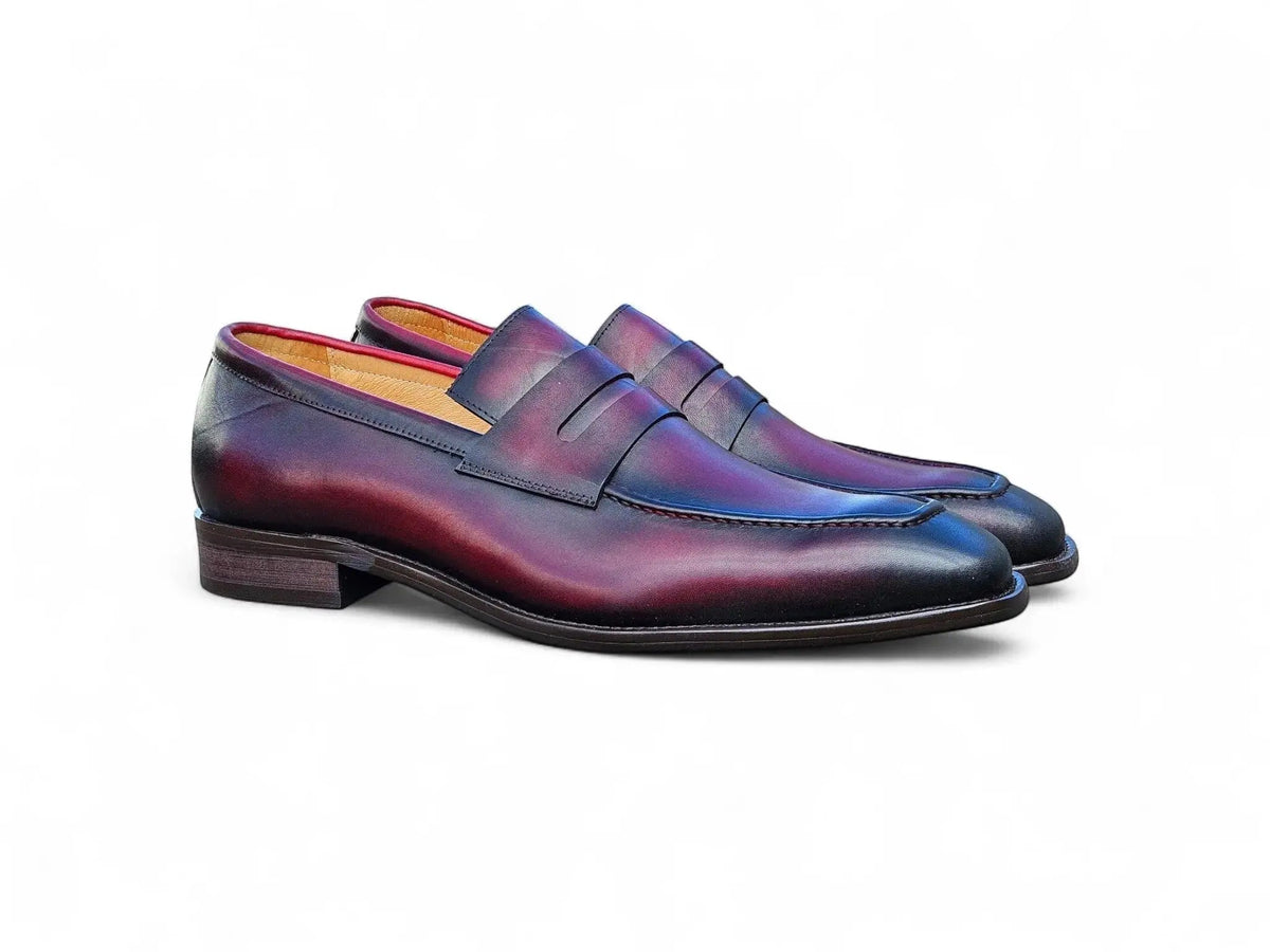 Patina Finished Penny Loafer