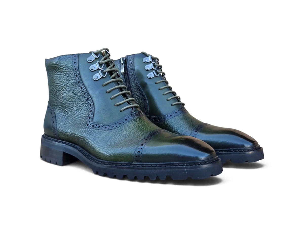 Ridge Men’s Cap Toe Lug Sole Boot