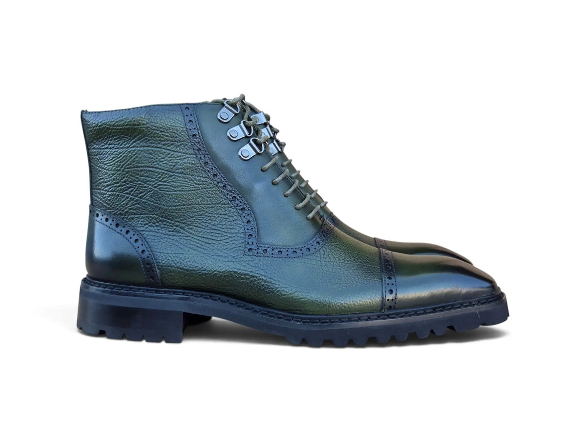 Ridge Men’s Cap Toe Lug Sole Boot