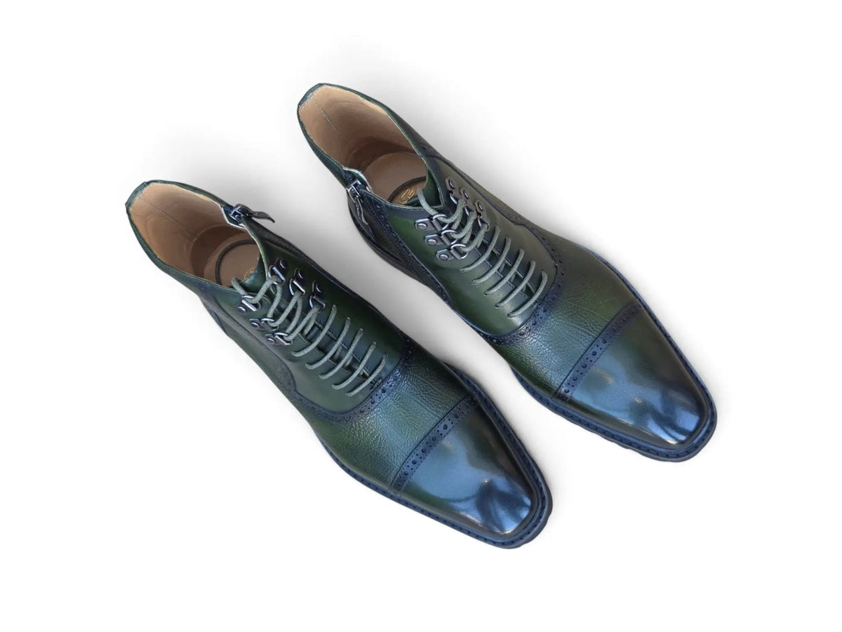 Ridge Men’s Cap Toe Lug Sole Boot