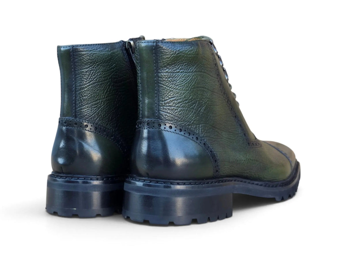 Ridge Men’s Cap Toe Lug Sole Boot
