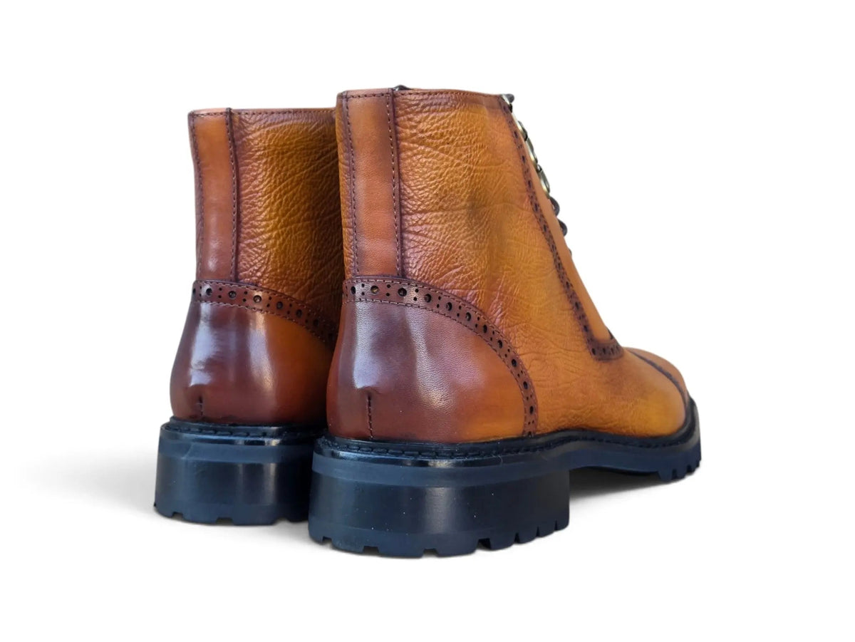 Ridge Men’s Cap Toe Lug Sole Boot