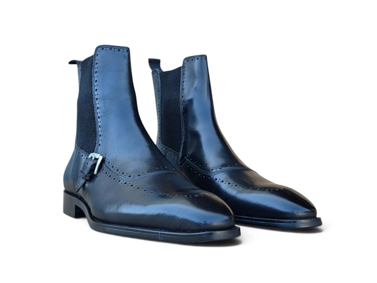 Rocco Burnished Leather Chelsea Boot