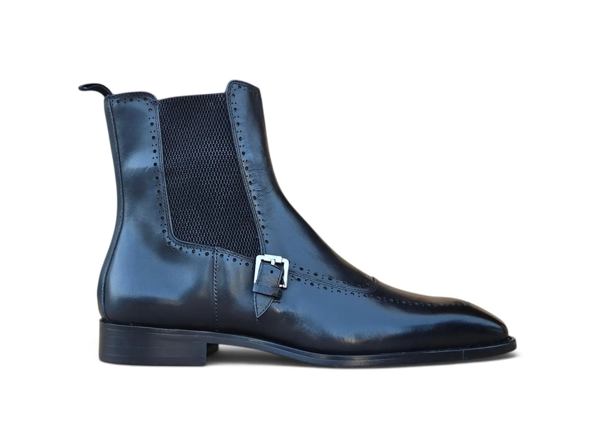 Rocco Burnished Leather Chelsea Boot