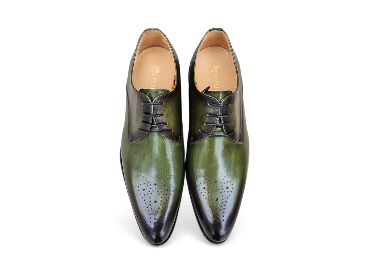Signature Burnished Lace-up Derby