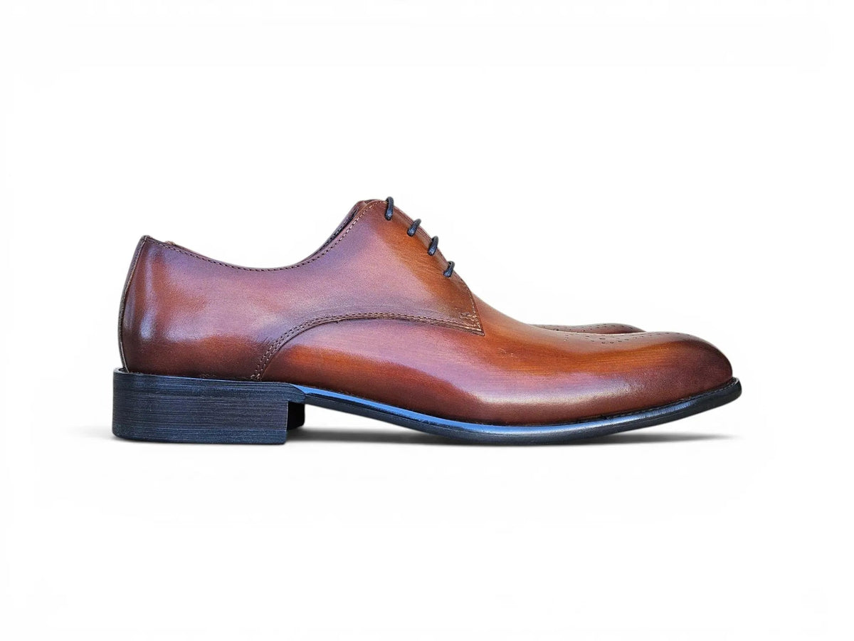 Signature Burnished Lace-up Derby