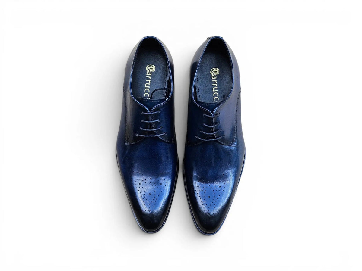 Signature Burnished Lace-up Derby