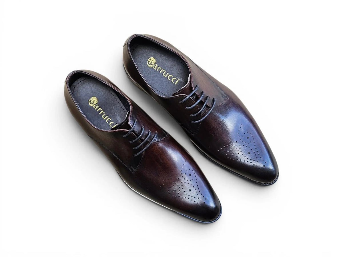 Signature Burnished Lace-up Derby