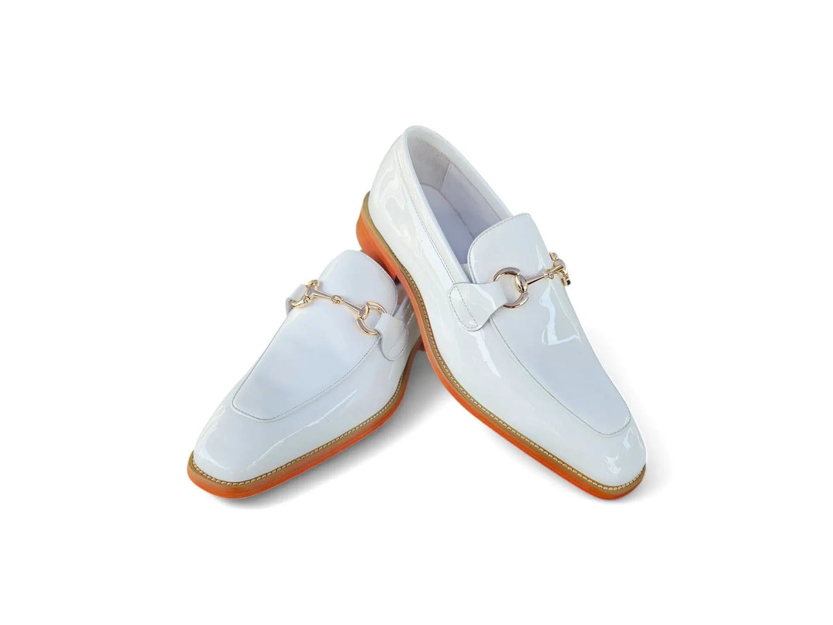Signature Horse Bit Patent Leather Loafer