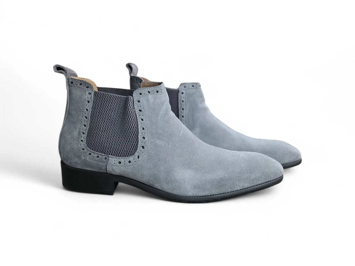 Suede Ankle Chelsea Boot
