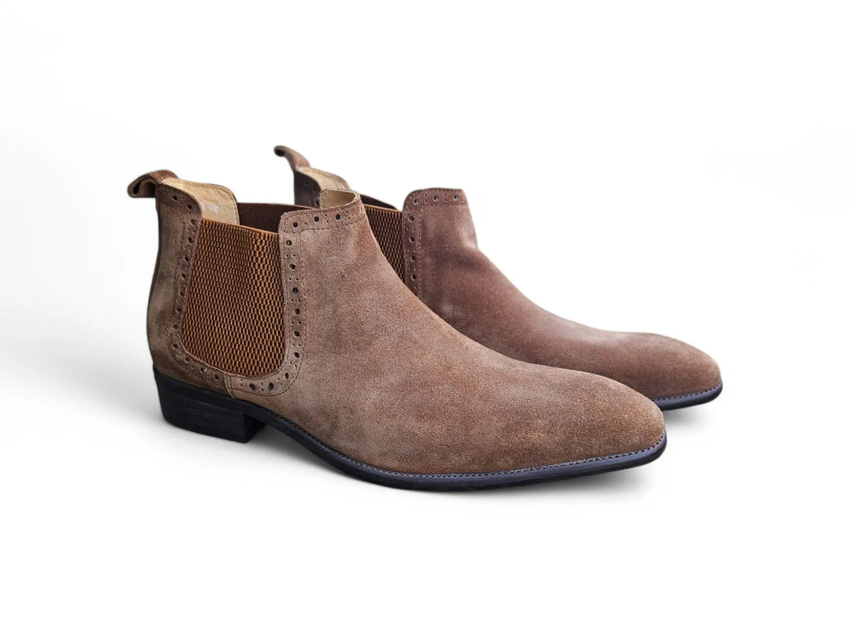 Suede Ankle Chelsea Boot