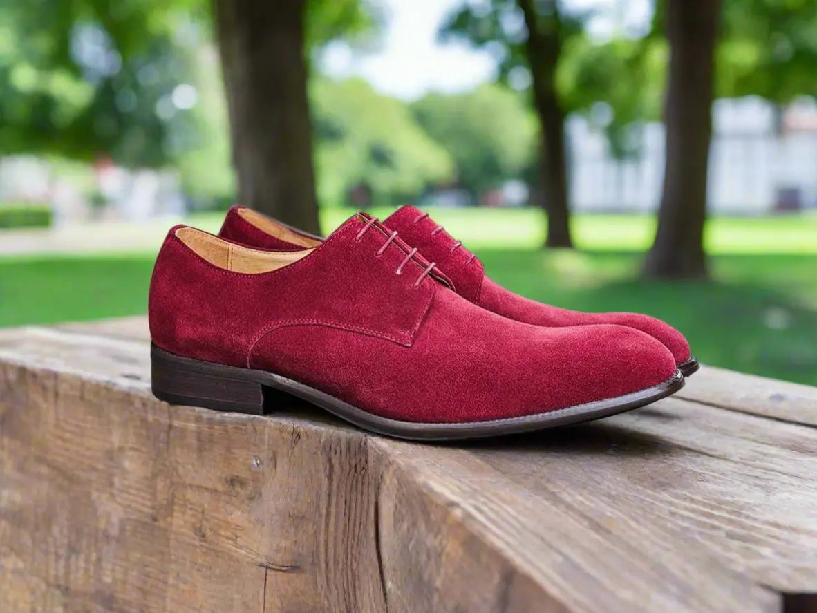 Suede Lace-up Shoes
