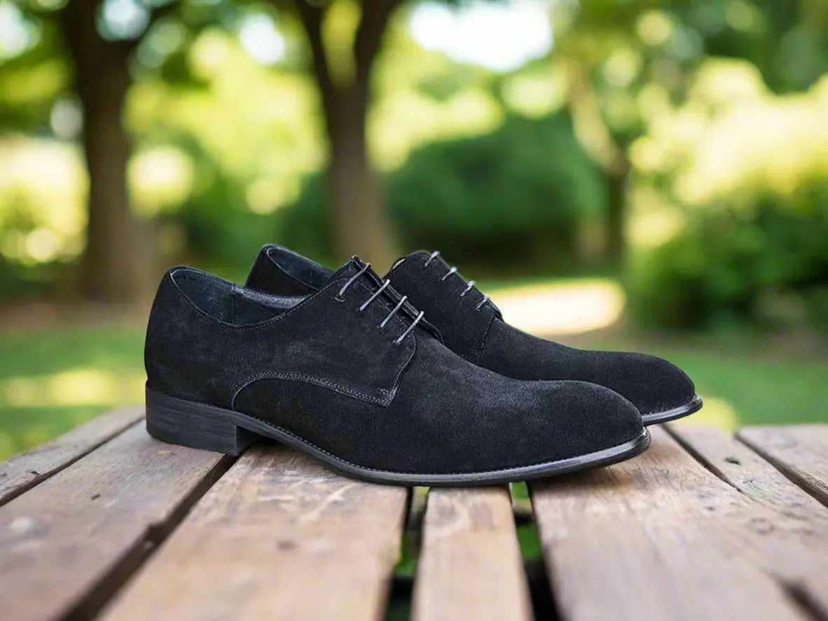 Suede Lace-up Shoes