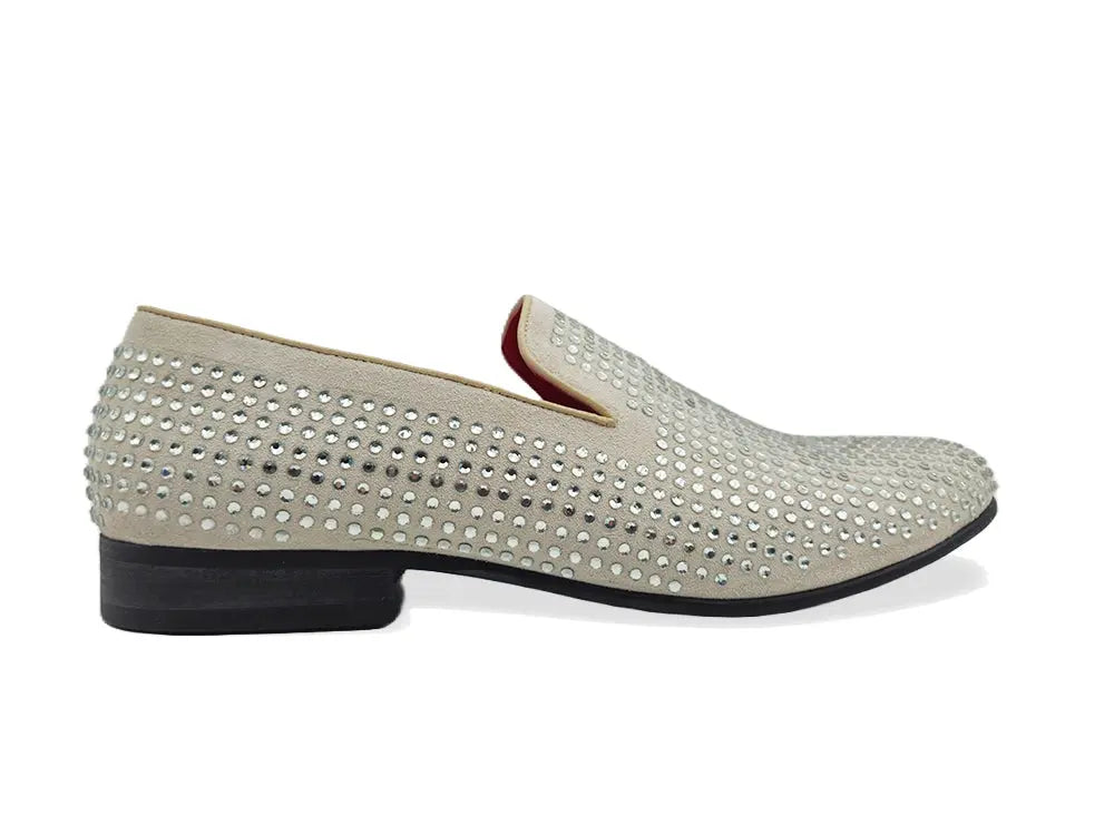 Suede Studs Formal Dress Shoes